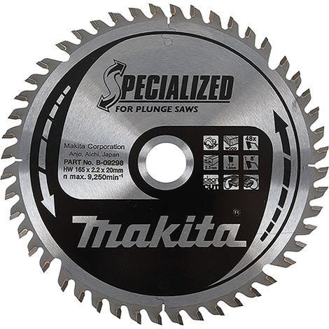 MAKITA B-32998 DISCO HM 160/20/48D INCISIÓN