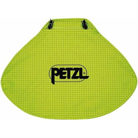 PETZL Protège-nuque pour casque VERTEX et STRATO - A019AA - Jaune - Taille unique