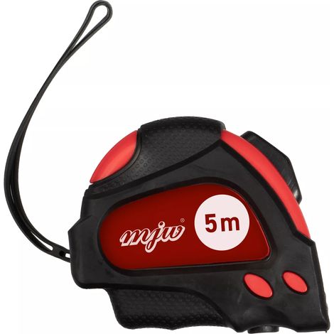 Cinta métrica enrollable de 5 m x 19 mm con punta de acero magnético (1/4)
