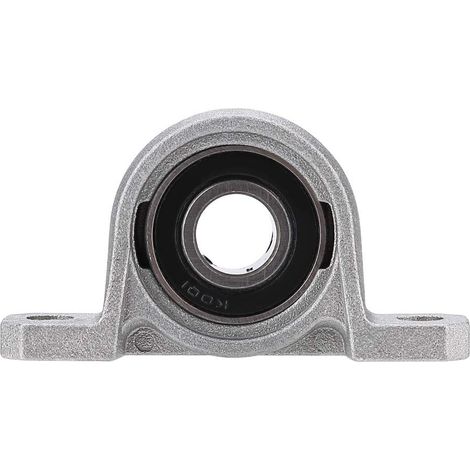 Roulement palier, Palier à roulement à billes de 12 mm, Roulement avec Support, Bloc d'oreiller à roulement à billes, Roulements rigides à billes avec rail de insert vertical en alliage monté (1/5)