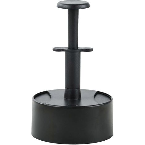 Moule à hamburger en ABS pour steaks hachés maison - Idéal pour les passionnés de cuisine - Noir (1/5)