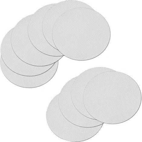 Lot de 10/20 bandes adhésives antidérapantes pour douche et baignoire (10 pièces) (1/5)