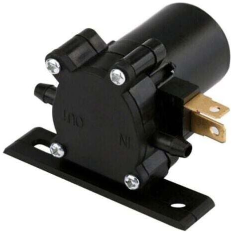 [Moteur Pompe Lave-Glace] C15 Pompe Universelle de Remplissage pour Pare-Brise 12V - Matériel Plastique Noir, Connecteur 2 Broches, Poids 82g, 1 Pièce (1/4)