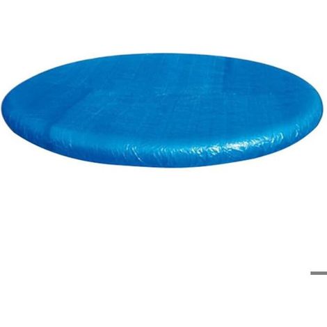 1 Bâche de piscine ronde, imperméable anti-poussière avec cordon, diamètre 244cm pour jardin extérieur (1/5)