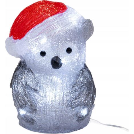 Leuchtende Weihnachtsdekoration, Eule, 24,7 cm (1/3)