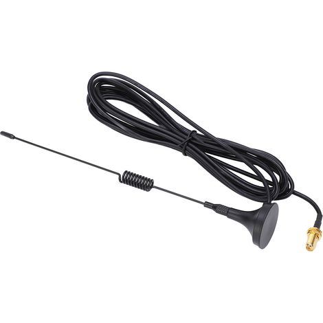 Hochleistungs-Autoantenne, SMA-Buchse, Magnetbefestigung, 20 cm Länge, UHF 400–480 MHz für Kenwood TK-240 TK-250 (1/5)
