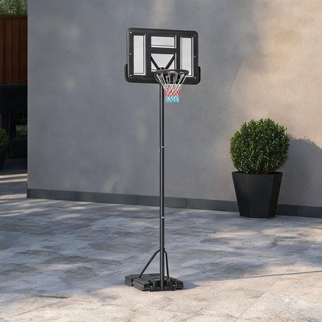 Panier de basket en acier plastique HDPE 90 x 60 x 370 cm (1/5)