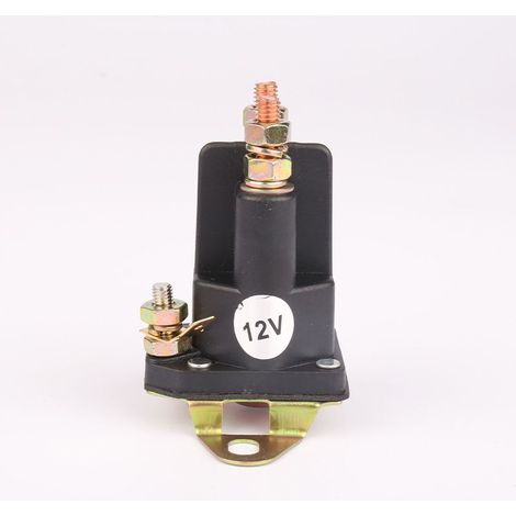 Relais de démarrage magnétique 12 V pour moteur de tondeuse à gazon (réf. 331), relais de démarrage haute intensité 33-331 12 V 100 A, relais magnétique 12 V type 331 100 A (1/4)