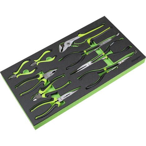 Sealey S01277 Siegen Pliers Set with Tool Tray 9pc