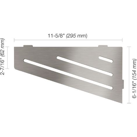 Mensola Wave 154x295 mm SHELF-E-S3