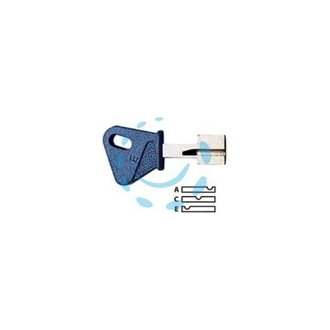 CHIAVI ORIGINALI MOTTURA A POMPA 92105 - gambo tipo A, (92105ABLUC)