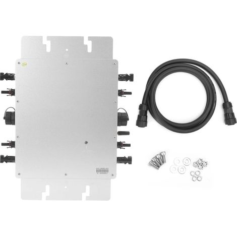 Onduleur solaire lié au réseau WVC1400 IP65, étanche, surveillance WIFI, sortie 1400W 110/220V (1/5)