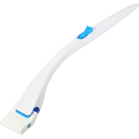 Vtizikl Brosse WC jetable, brosse WC remplaçable pour le nettoyage des toilettes, brosse WC jetable pour le nettoyage de la tête de détergent concentré remplaçable