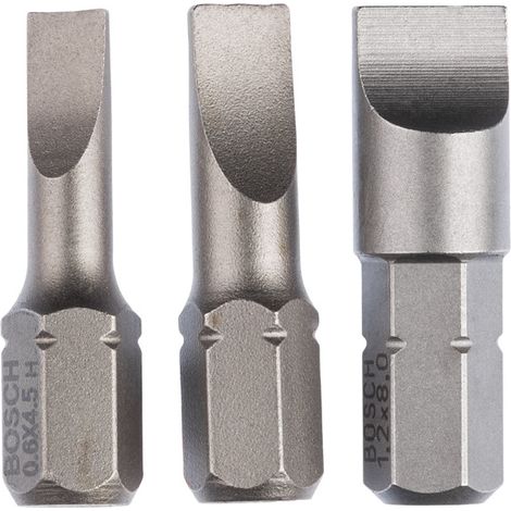 Bosch 2607001750 Punta atornillar Extradura S0,6 0,8 1,2x25mm 3 uds (1/3)