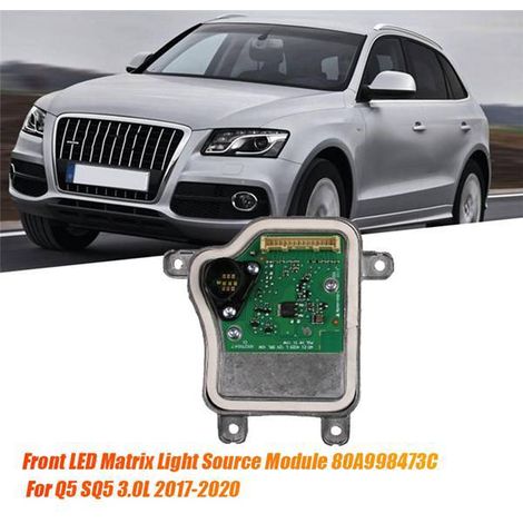 One pair of 80A998473C and 80A998474C LED headlight modules suitable for Audi Q5 and SQ5 (10 LED bulbs). (1/4)