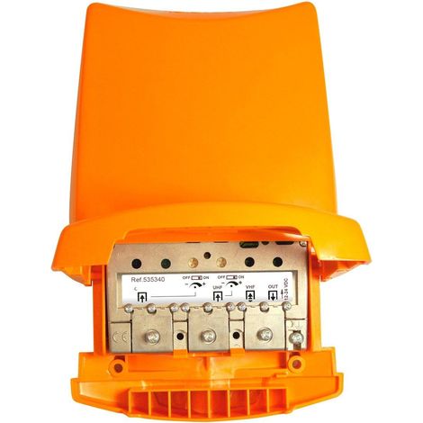 4e UHF-Mast-Verstärker C57-UHFmix-Vmix-FI