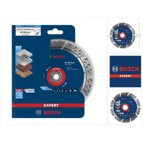 Bosch Accessories 2608900661 EXPERT MultiMaterial Diamanttrennscheibe Durchmesser 150 mm Bohrungs-Ø (1/5)