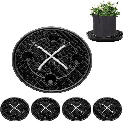 Support d’arrosage automatique pour pots, plateau auto-humidifiant pour plantes, socle d’irrigation pratique pour jardinage domestique (1/4)