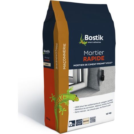 Mortier rapide pour scellements et calages – Prise rapide 10 min – Résistant aux milieux humides – Adapté sols et murs intérieurs/extérieurs – Serrurerie-Boutique