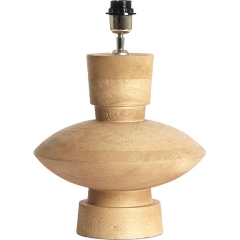 Light & Living - lampada da tavolo - Fiera - naturale - legno - (1/4)