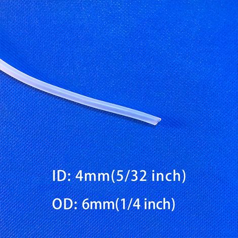 Tuyau en PVC (4 mm - 8 m / 26,25 pi) pour pompe à eau, flexible et durable, idéal pour l'irrigation d'aquariums, de laboratoires et de jardins. (1/5)