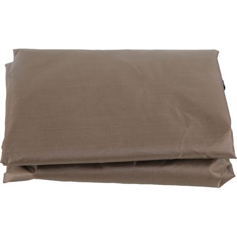Gartenhof Outdoor Wasserdichter Polyester-Taft Dreisitzer-Schaukelstuhl Hängematte Sitzkissenbezug Kissenbezug 1505010CM (Braun) (1/5)