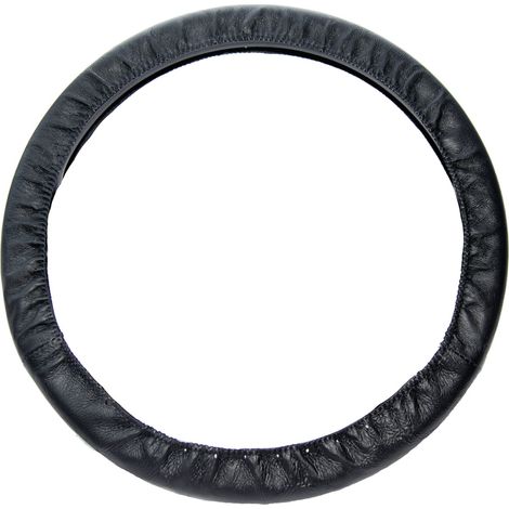 HP Autozubehör 19782 Lenkradbezug  Echtleder Schwarz 36 - 38 cm