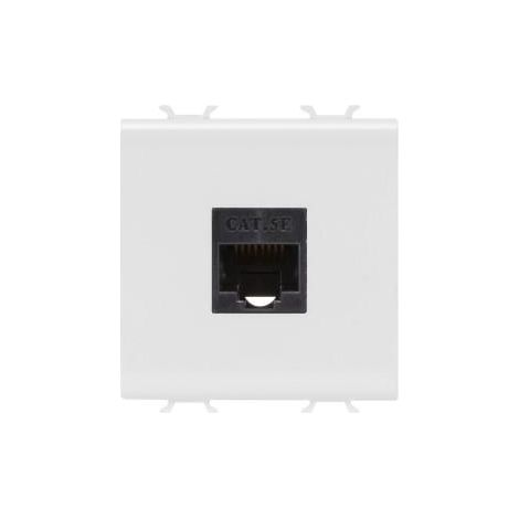 CONNECTEUR RJ45 2M CAT.5E UTP BLANC GEWISS GW10434