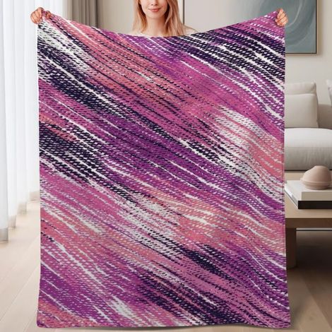 Couverture de lit jeté en polaire douce et légère, chaude en microfibre,6080 pouces (1/4)