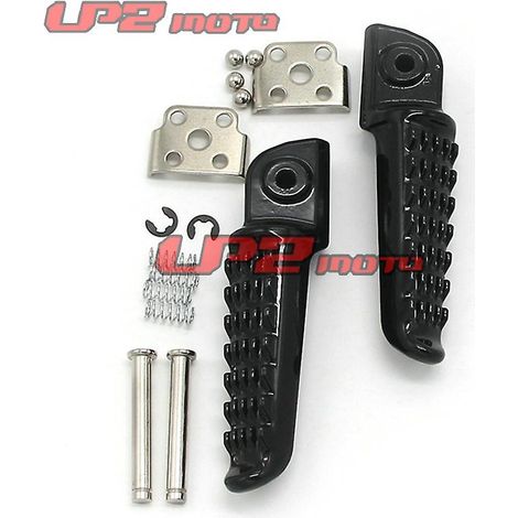 Convient aux pédales Kawasaki Ninja 250 300 EX250 NINJA250/300 Ninja 300 (repose-pieds arrière noirs) (1/3)