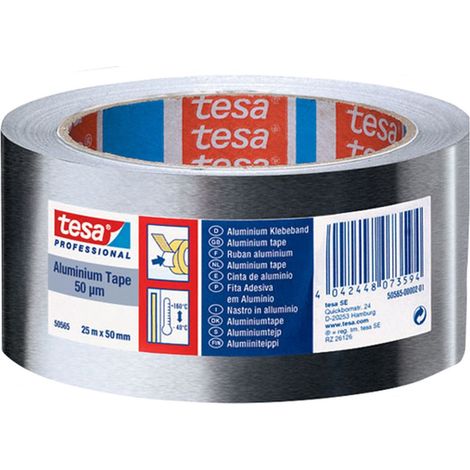 Tesa Nastro Alluminio 25mm x 50m - 63652