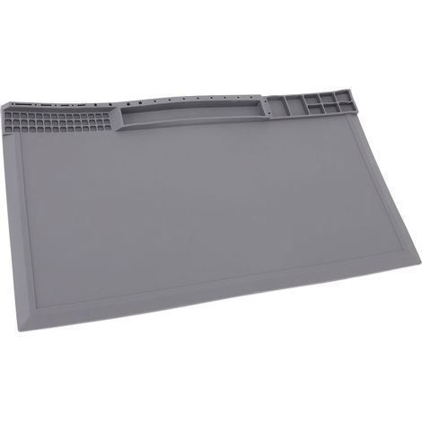 Tapis de réparation en Silicone d'isolation thermique avec Position de stockage de vis, travail électronique résistant à la chaleur de 932 °F pour le fer à souder (1/5)