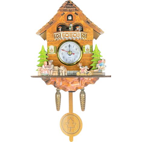 Horloge murale décorative de style campagnard