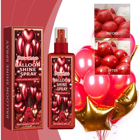 Spray rehausseur de couleurs pour ballons en latex - Ravive l'éclat et la luminosité des ballons - 100 ml (1/5)