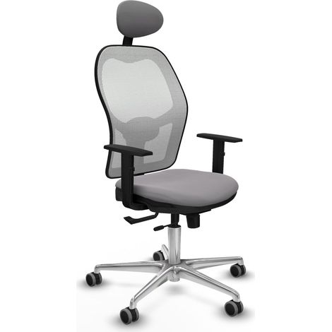 Silla de oficina piqueras y crespo Jorquera negro soporte lumbar ajustable (1/2)