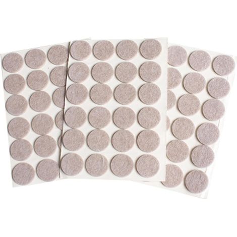 72 patins en feutre pour pieds de chaise, protecteurs sol (1/5)