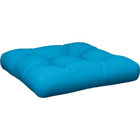 Maison Exclusive - Palettenkissen Blau 60x60x12 cm Stoff