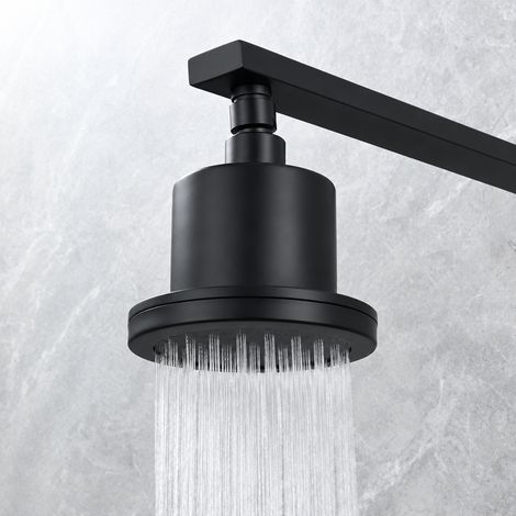 Pommeau de douche de tête en laiton BD174 noir avec filtre amovible pour salle de bain 16 × 15,5 × 14 cm 1 kg – Livraison gratuite