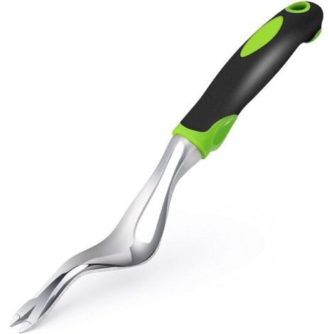 (Vert) Désherbeur, Désherbeur portatif de jardin en acier inoxydable, Outils de plantation et de désherbage (1/5)