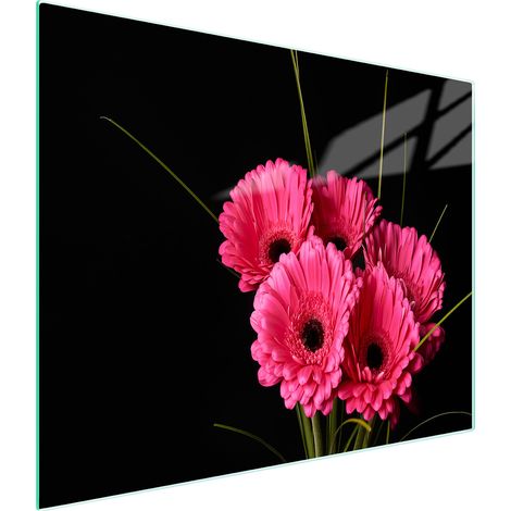 Glasschneidebrett 52x30 GERBERA (1/5)