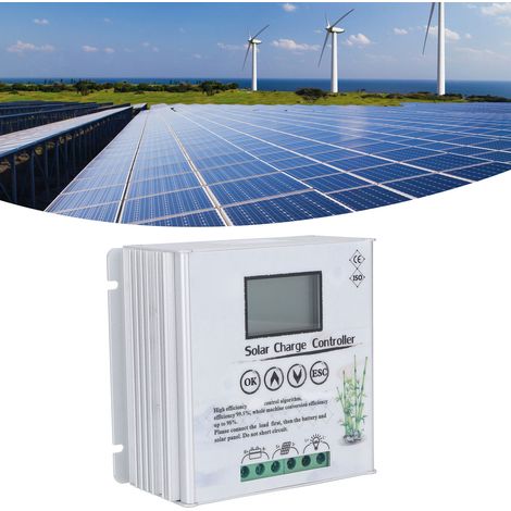 12V/24V Hybrid-Wind-Solar-Laderegler, MPPT-Solarladegerät, 20A Universal-Blei-Säure- und Lithiumbatterie (1/5)