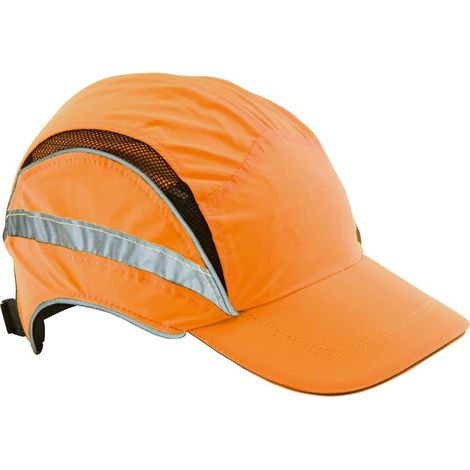 Anstoßkappe First Base 3 Classic Hi-Vis 52-65cm signalorange