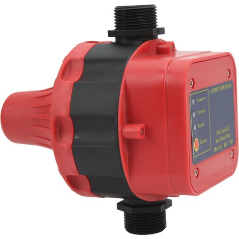 Régulateur de pression automatique pour pompes à eau avec boîtier ABS, interrupteur d'arrêt automatique pour systèmes d'arrosage, 110-120 V, 0,75 kW (1/5)