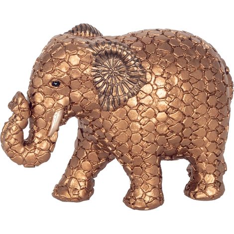 Signes Grimalt Figura De Elefante Figuras  Elefante S Africanas Y Elefantes Marrón 8x18x12cm 36574