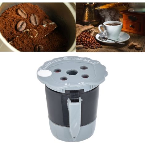 Filtro de café reutilizable multicanal para cápsulas, fabricado en ABS y acero inoxidable para cafeteras – material gourmet (1/5)