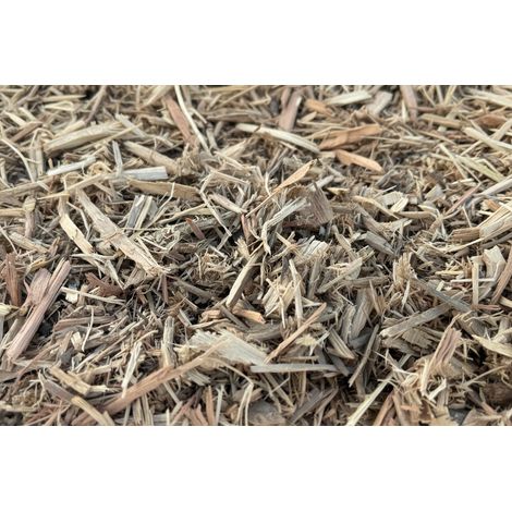Mulch de Madera Reciclada para Jardín - Big bag 1 m3 (40 m2) Marrón (1/5)