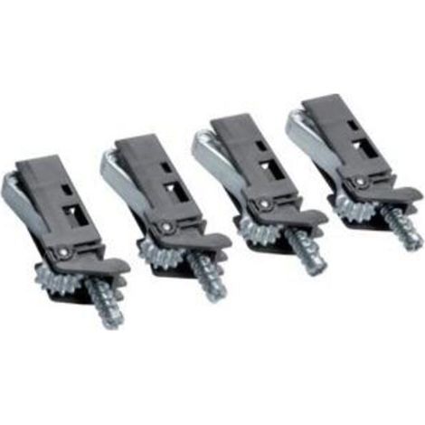 hager Hohlwandset, Kleinverteiler / Feldverteiler, Befestigung des Mauerkastens