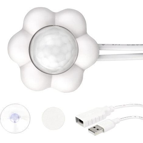 Bewegungsmelder für Trinkbrunnen für Katzen und Hunde, intelligenter automatischer Infrarot-Bewegungssensor, universell für Haustier-Trinkspender mit USB-Anschluss (1/5)