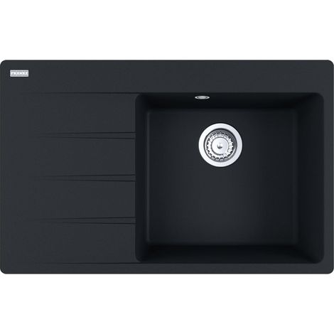 Franke Einbauspüle Centro CNG 611-78 A aus hygienischem Fragranite Abtropffläche links