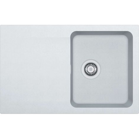 Franke Orion - Fregadero de tectonite OID 611-78, 78x50 cm, blanco 114.0288.585 (1/3)